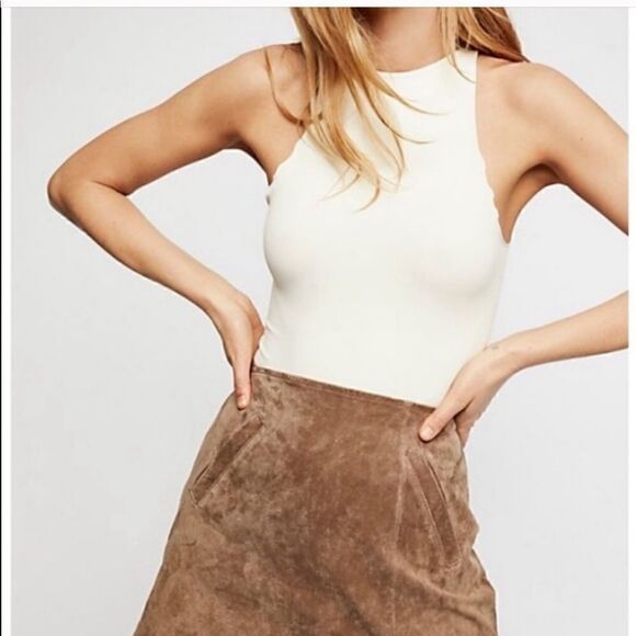 NWOT Free People Intimately Sleeveless Bodysuit - Picture 2 of 14